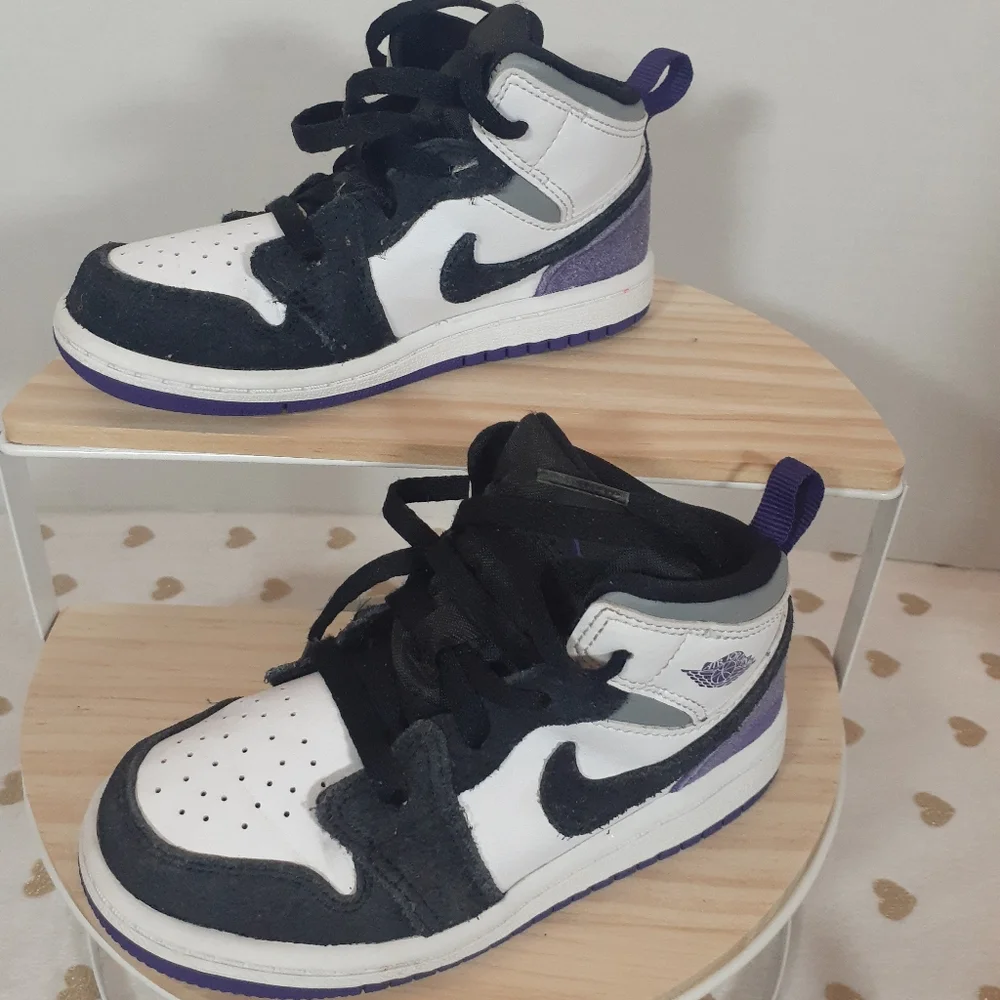 🔥3/$70 Nike Air Jordan Toddler Mid SE (TD) Shoes - Picture 4 of 7